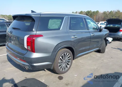 2025 Hyundai Palisade Calligraphy from USA, damaged, VIN KM8R74GE8SU879153